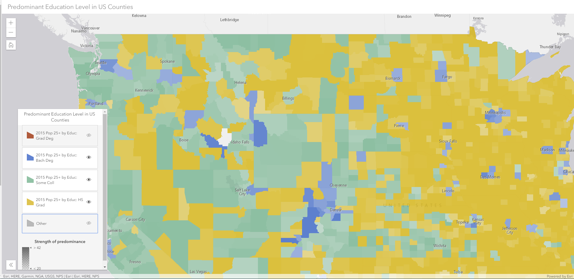 Interactive Legend Configurable App